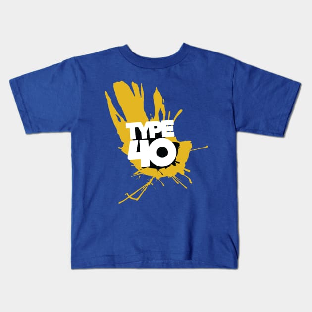 Type 40 Design 2 Kids T-Shirt by Fandom Podcast Network